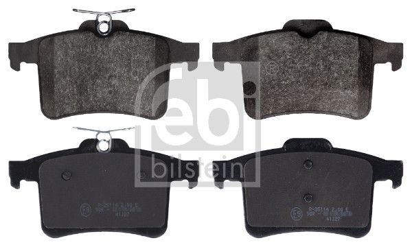 stabdžių trinkelių rinkinys, diskinis stabdys - 116089 FEBI BILSTEIN