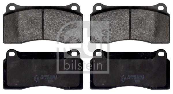 Kit pastiglie freno, Freno a disco - 116094 FEBI BILSTEIN