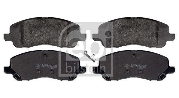 Brake Pad Set, disc brake - 116102 FEBI BILSTEIN