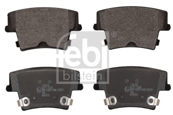 Brake Pad Set, disc brake - 116109 FEBI BILSTEIN