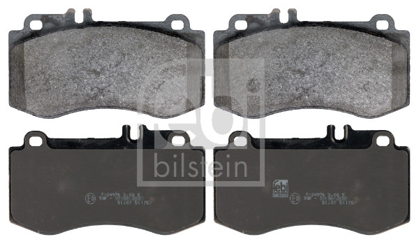 Brake Pad Set, disc brake - 116131 FEBI BILSTEIN