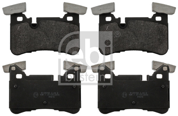 Brake Pad Set, disc brake - 116132 FEBI BILSTEIN
