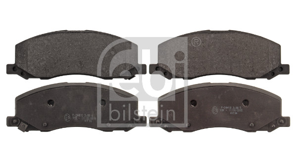 Brake Pad Set, disc brake - 116149 FEBI BILSTEIN
