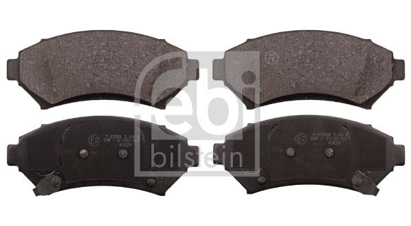 Kit pastiglie freno, Freno a disco - 116156 FEBI BILSTEIN
