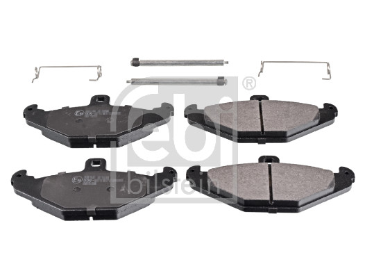 Brake Pad Set, disc brake - 116158 FEBI BILSTEIN