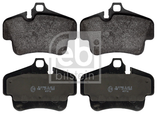 Brake Pad Set, disc brake - 116178 FEBI BILSTEIN