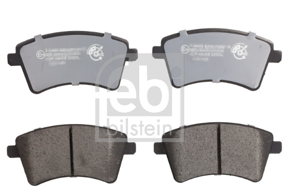 Brake Pad Set, disc brake - 116184 FEBI BILSTEIN