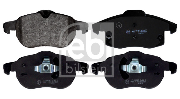 Brake Pad Set, disc brake - 116206 FEBI BILSTEIN