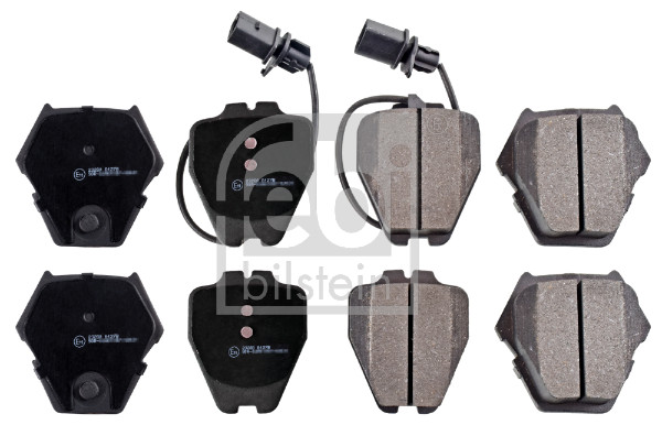 Brake Pad Set, disc brake - 116218 FEBI BILSTEIN