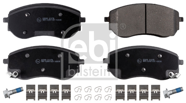 Brake Pad Set, disc brake - 116229 FEBI BILSTEIN