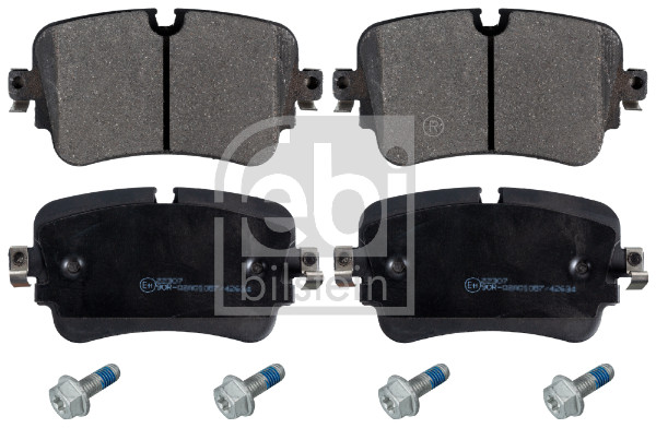 Brake Pad Set, disc brake - 116231 FEBI BILSTEIN
