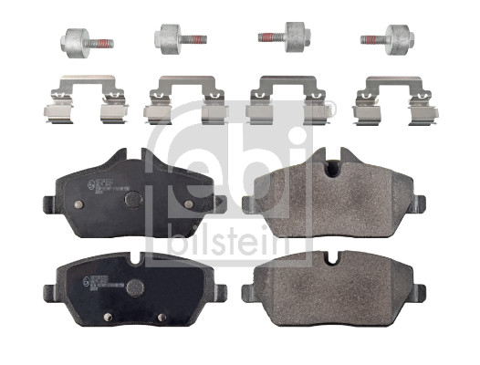Brake Pad Set, disc brake - 116235 FEBI BILSTEIN
