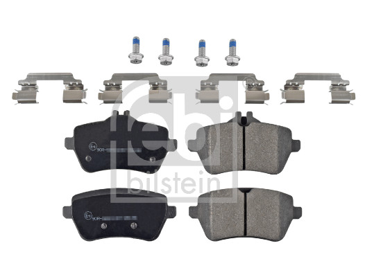 Brake Pad Set, disc brake - 116237 FEBI BILSTEIN