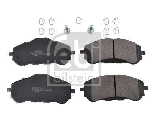 Brake Pad Set, disc brake - 116241 FEBI BILSTEIN
