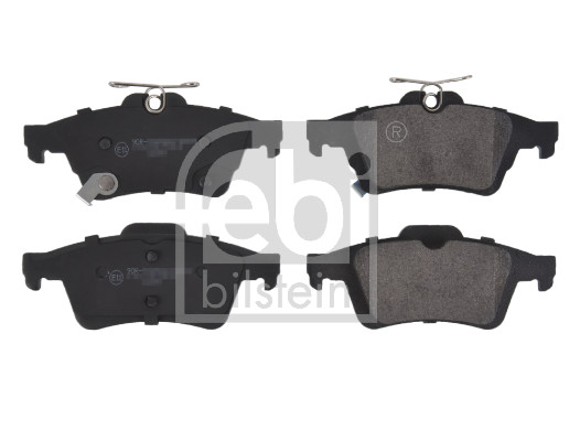 Brake Pad Set, disc brake - 116244 FEBI BILSTEIN