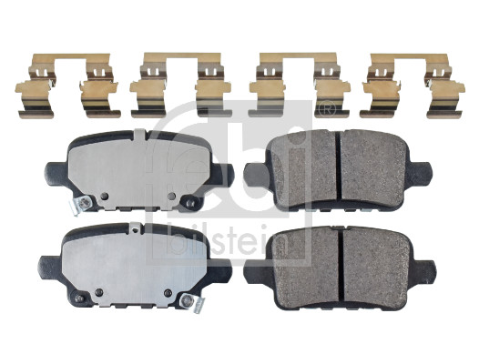 Brake Pad Set, disc brake - 116249 FEBI BILSTEIN