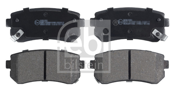 Brake Pad Set, disc brake - 116260 FEBI BILSTEIN