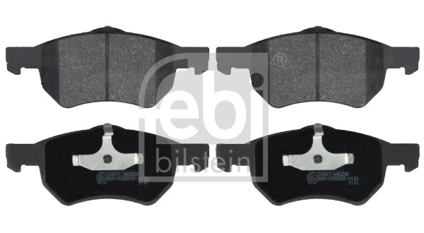 Brake Pad Set, disc brake - 116262 FEBI BILSTEIN