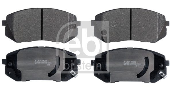 Kit pastiglie freno, Freno a disco - 116265 FEBI BILSTEIN