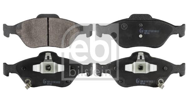 Kit pastiglie freno, Freno a disco - 116267 FEBI BILSTEIN