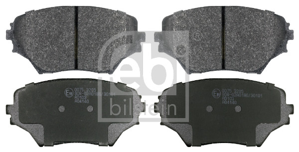 Brake Pad Set, disc brake - 116273 FEBI BILSTEIN