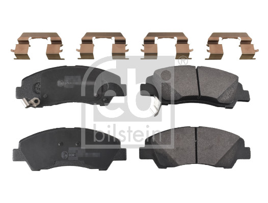 Brake Pad Set, disc brake - 116276 FEBI BILSTEIN