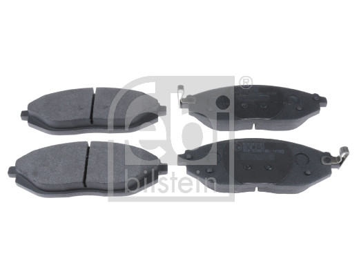 stabdžių trinkelių rinkinys, diskinis stabdys - 116278 FEBI BILSTEIN