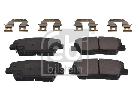 Kit pastiglie freno, Freno a disco - 116284 FEBI BILSTEIN