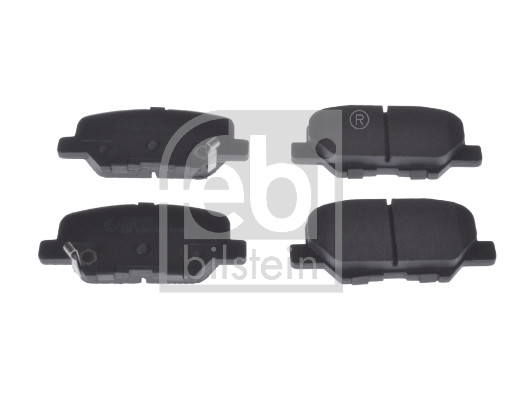 Brake Pad Set, disc brake - 116317 FEBI BILSTEIN