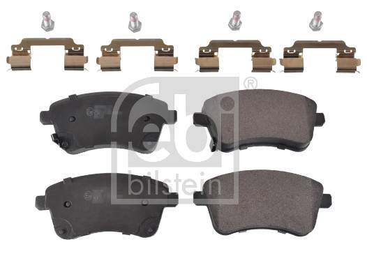 Kit pastiglie freno, Freno a disco - 116321 FEBI BILSTEIN
