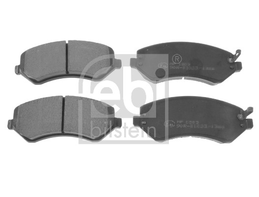Brake Pad Set, disc brake - 116340 FEBI BILSTEIN
