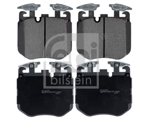 Brake Pad Set, disc brake - 116344 FEBI BILSTEIN