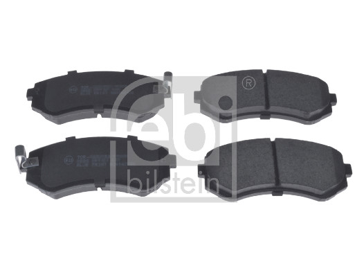 Brake Pad Set, disc brake - 116349 FEBI BILSTEIN