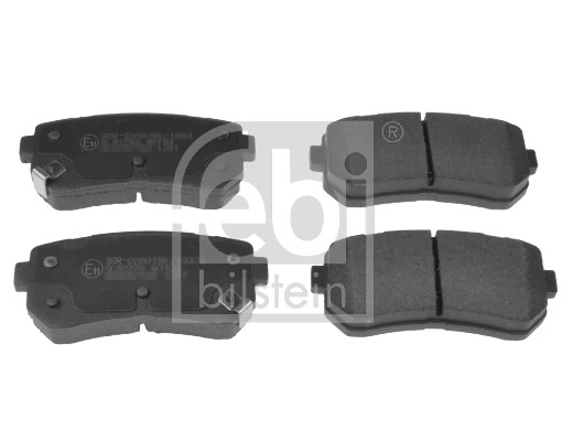 Brake Pad Set, disc brake - 116367 FEBI BILSTEIN
