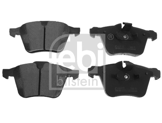 Brake Pad Set, disc brake - 116374 FEBI BILSTEIN