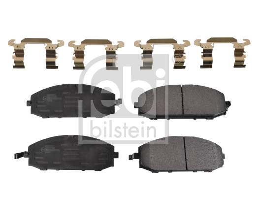 Brake Pad Set, disc brake - 116377 FEBI BILSTEIN