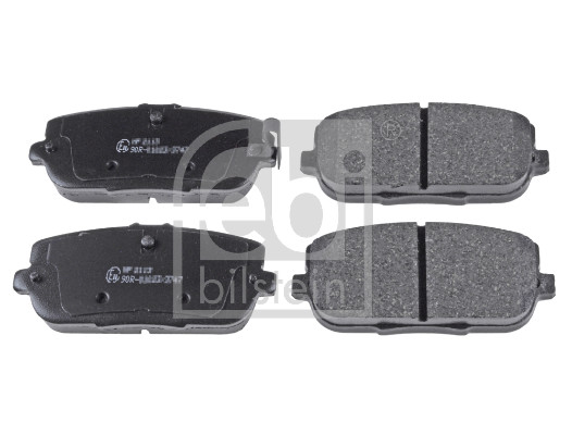 Kit pastiglie freno, Freno a disco - 116386 FEBI BILSTEIN