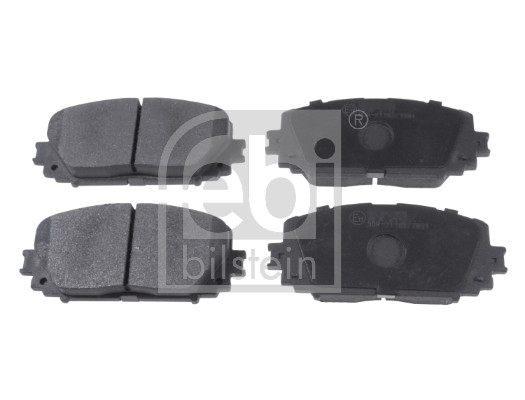 Brake Pad Set, disc brake - 116401 FEBI BILSTEIN