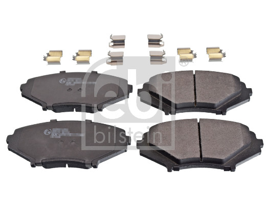 Brake Pad Set, disc brake - 116404 FEBI BILSTEIN