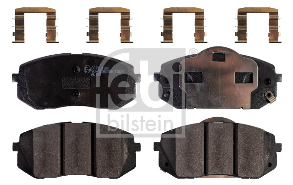 Kit pastiglie freno, Freno a disco - 116410 FEBI BILSTEIN