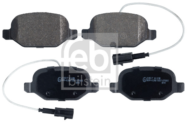 Kit pastiglie freno, Freno a disco - 116423 FEBI BILSTEIN