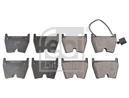 Brake Pad Set, disc brake - 116426 FEBI BILSTEIN