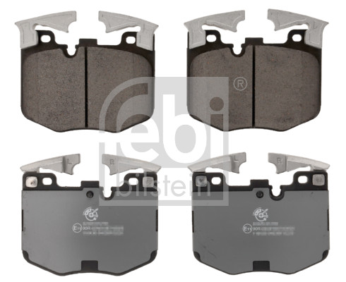 Brake Pad Set, disc brake - 116430 FEBI BILSTEIN