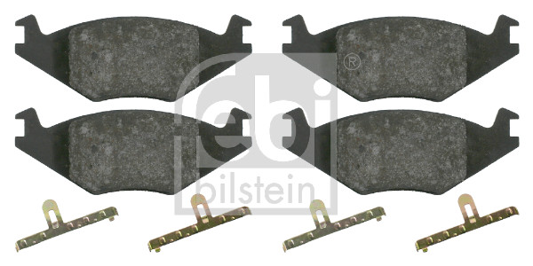 Brake Pad Set, disc brake - 16011 FEBI BILSTEIN