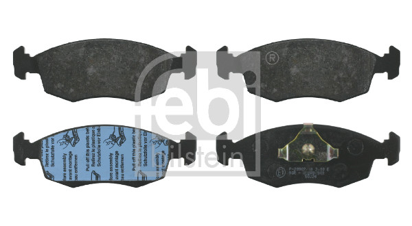 Brake Pad Set, disc brake - 16021 FEBI BILSTEIN