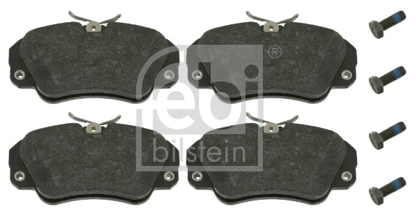 Brake Pad Set, disc brake - 16031 FEBI BILSTEIN