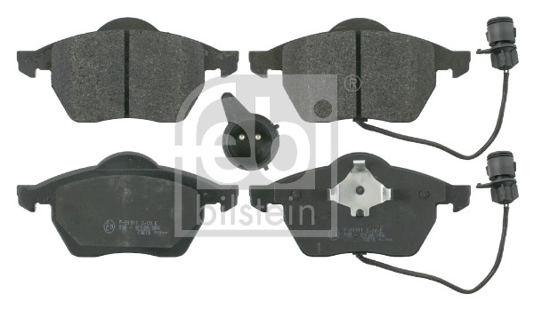 Brake Pad Set, disc brake - 16058 FEBI BILSTEIN