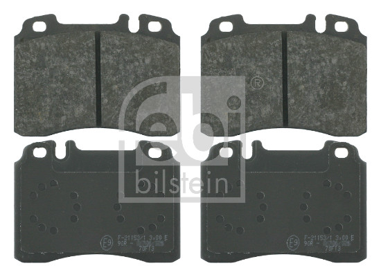 Brake Pad Set, disc brake - 16095 FEBI BILSTEIN