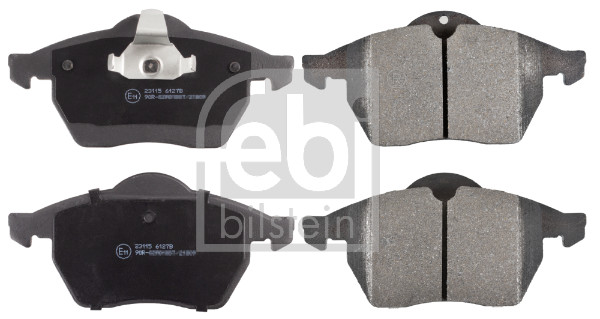 Brake Pad Set, disc brake - 16107 FEBI BILSTEIN