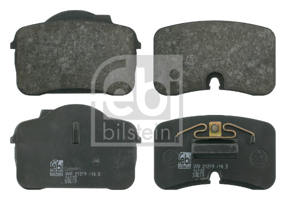 Kit pastiglie freno, Freno a disco - 16132 FEBI BILSTEIN